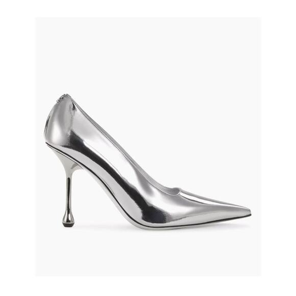 Jimmy Choo Ixia 95 Heel Silver Size 35 - Picture 1 of 9
